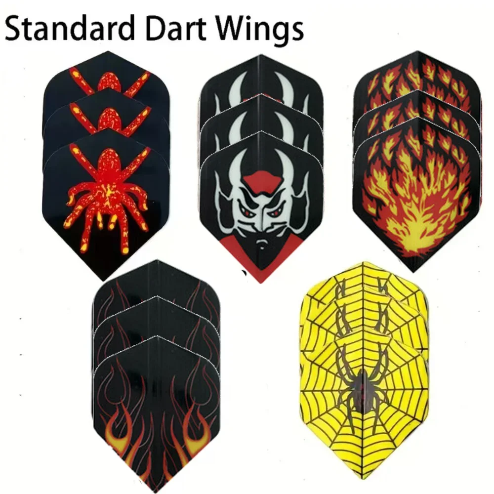 

30pcs Set of PET Dart Wings Durable Bubble Free Wrinkle Free Design Suitable for Standard Dart Tails