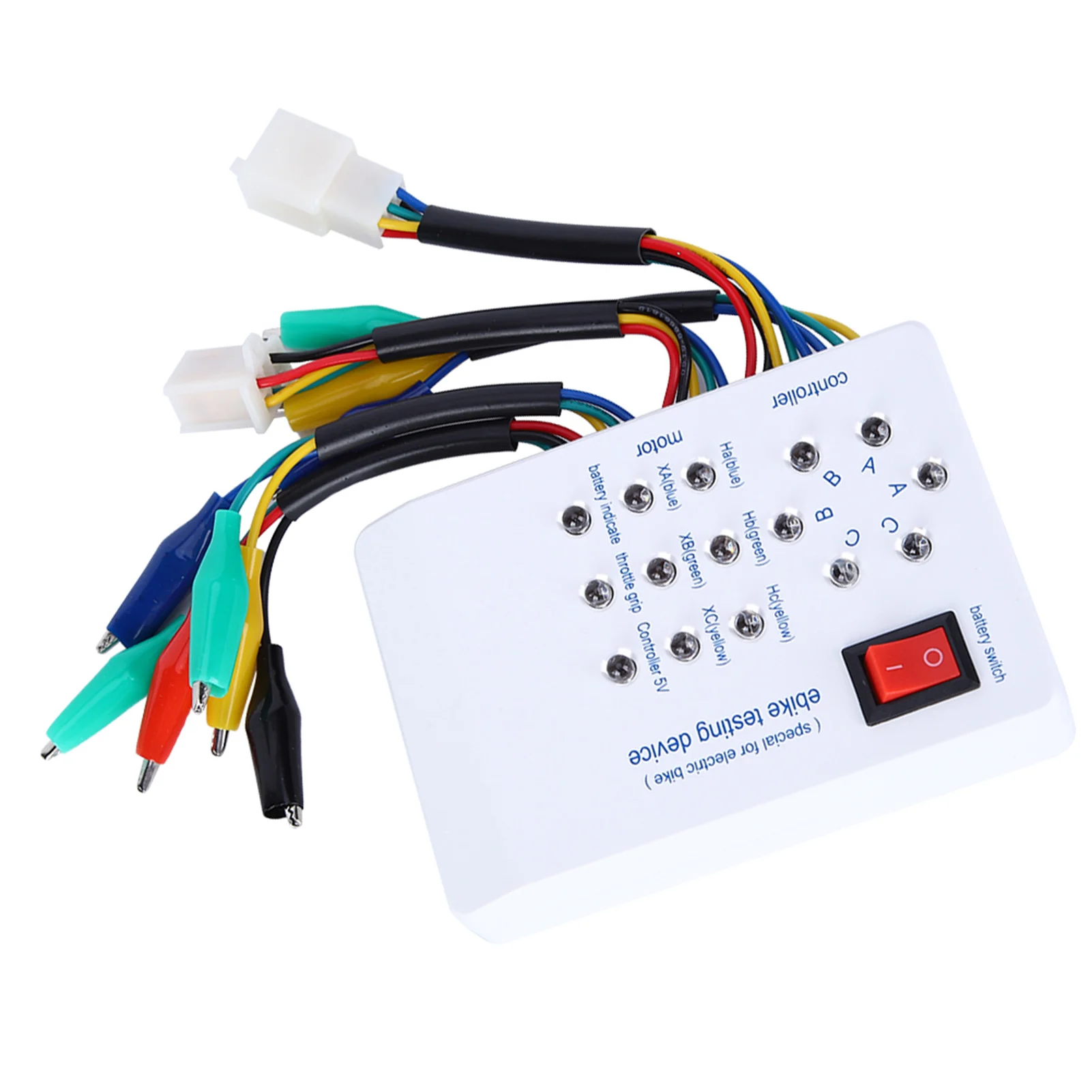 Brushless Motor Tester Electro Car EBike Scooter Detector 115x80x26mm With Self-Check Function