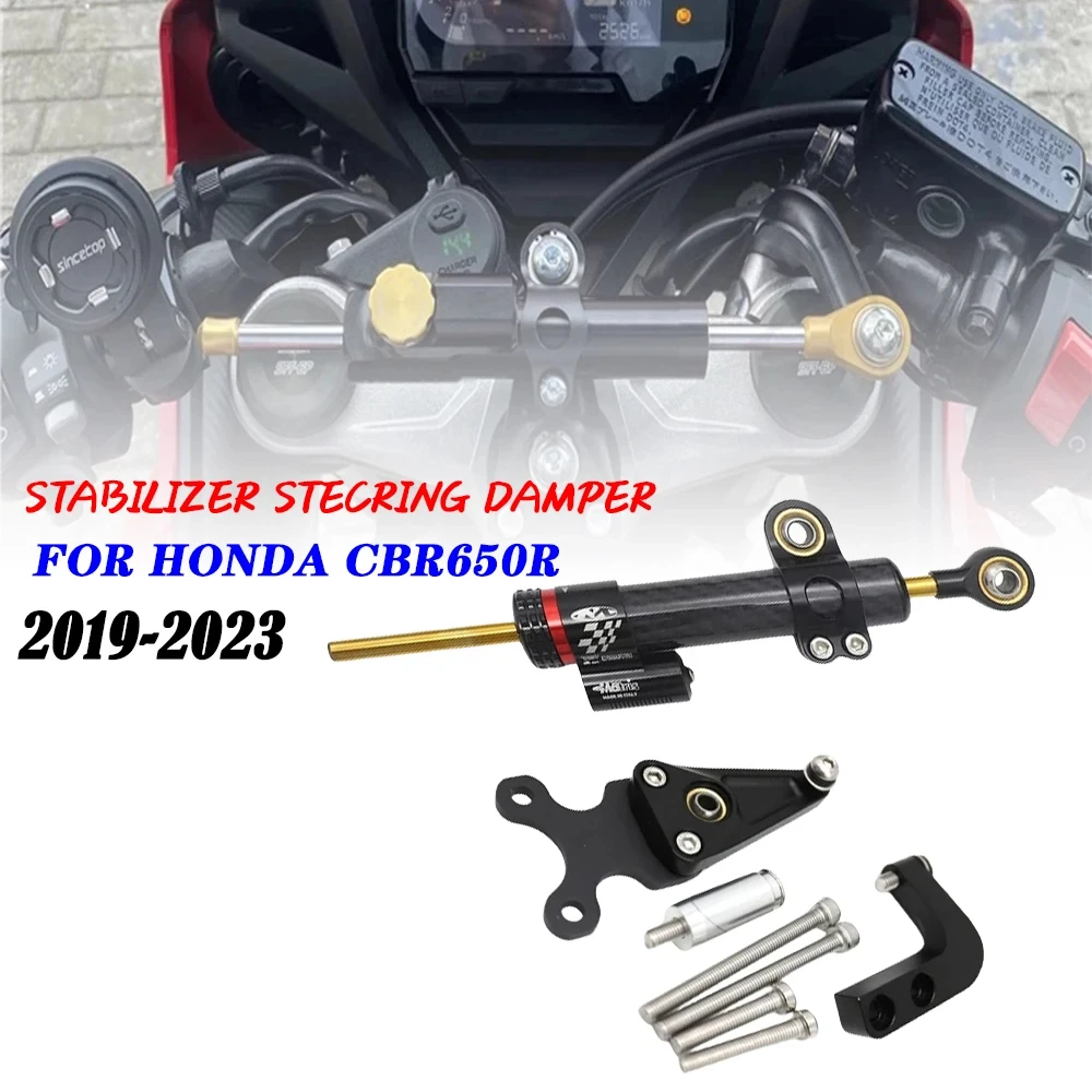 

For Honda CBR650R CBR650R 2019 2020 2021 2022 2023 Motorcycle Accessories Steering Stabilize Damper Bracket Fit