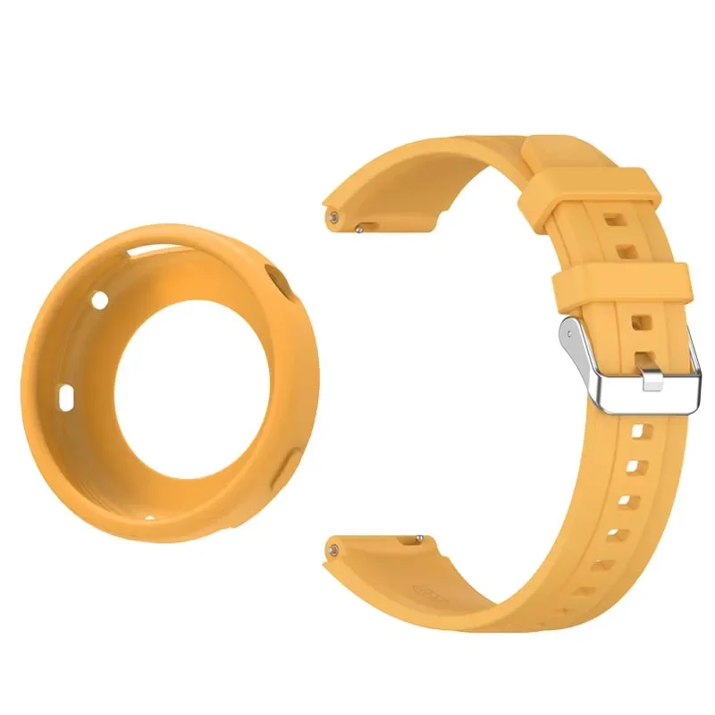 Чехол 2в1 + ремешок для huawei Watch GT4, силиконовый ремешок Protactive Case 41 мм