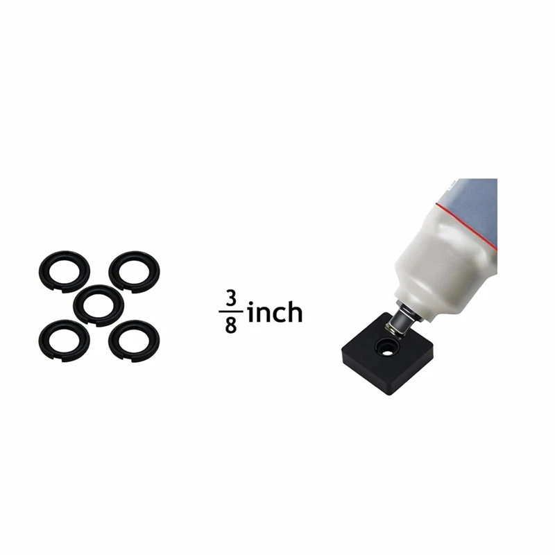 ABJI-(4 + 4 ชุด) 1/2 และ 3/8 นิ้ว Impact Retaining แหวนคลิปแหวนแรงเสียดทาน O-Ring สําหรับไฟฟ้า/นิวเมติกประเภทประแจผลกระทบ