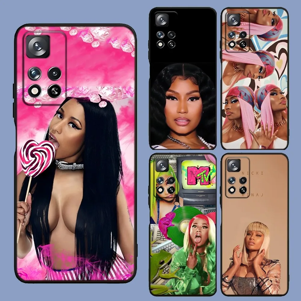 Nicki Minaj Rapper Pink Friday 2 Phone Case For Samsung Galaxy A13,A21s,A22,A31,A32,A52,A53,A71,A80,A91 Soft Black Cover