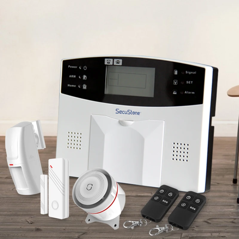 Anti Theft GSM WIFI Auto Budget Home Security Alarm System CE ROHS FCC Certified 007WM2B WOLF-GUARD