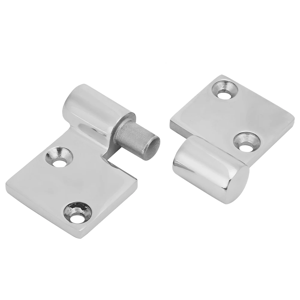 Practical Hinge Smooth High Hardness 316 Stainless Steel Wide Application Rust-proof Door Hinge Door for Home  Cupboard