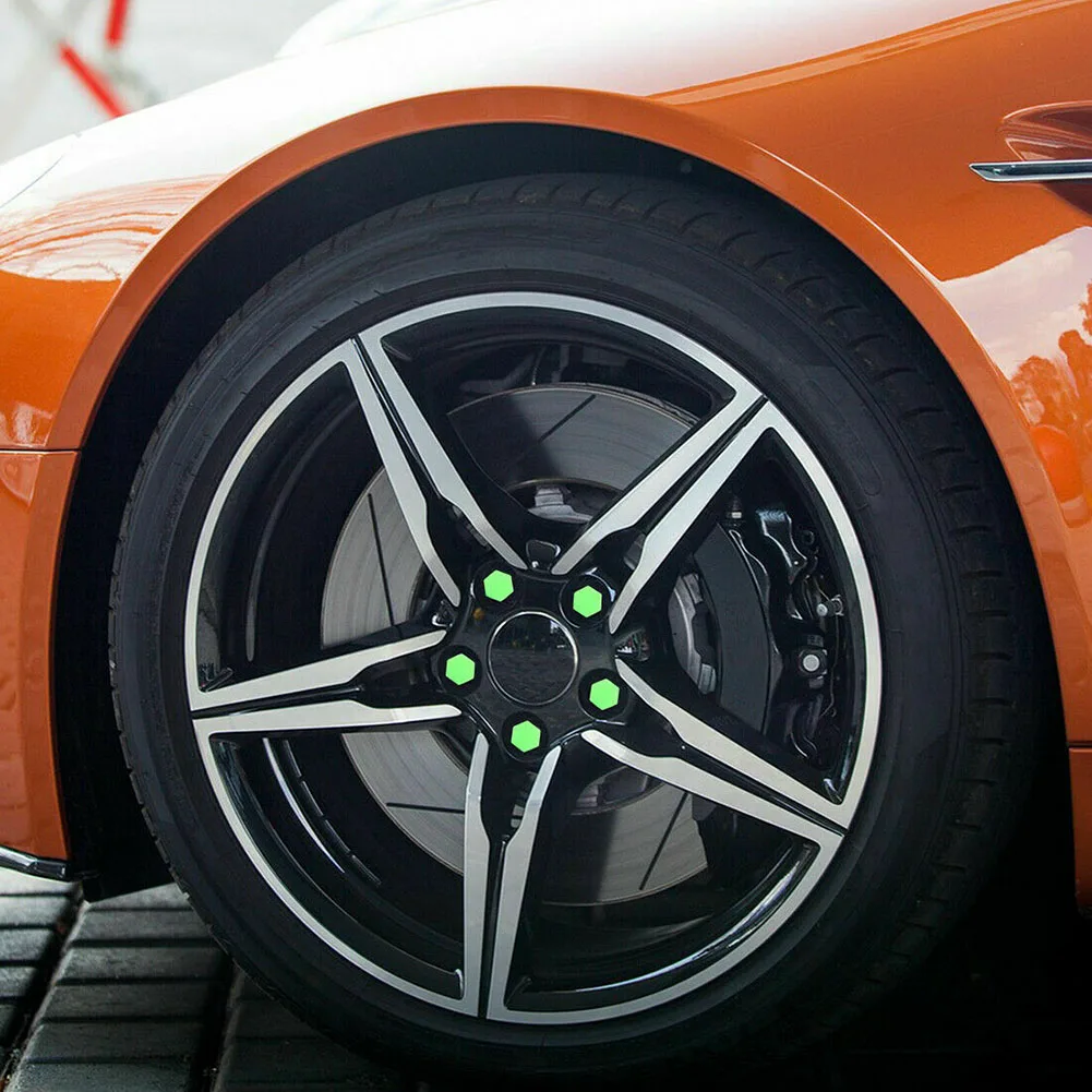 휠 볼트 캡 휠 너트 커버 실내 정원 사무실 실외 부품 17mm 20개 먼지 방지 러그 교체용 실리콘