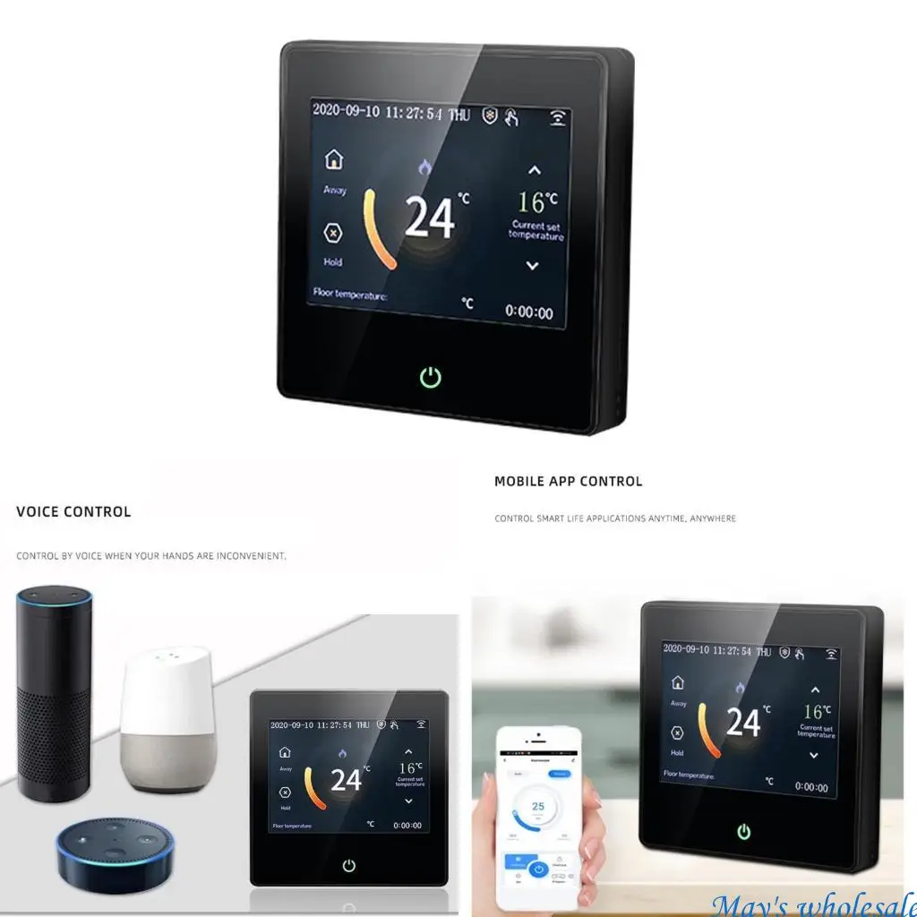 

Tuya Wi -Fi Hotel Cower Digital Termostat Temportempoor Tempement Remote Control 448A