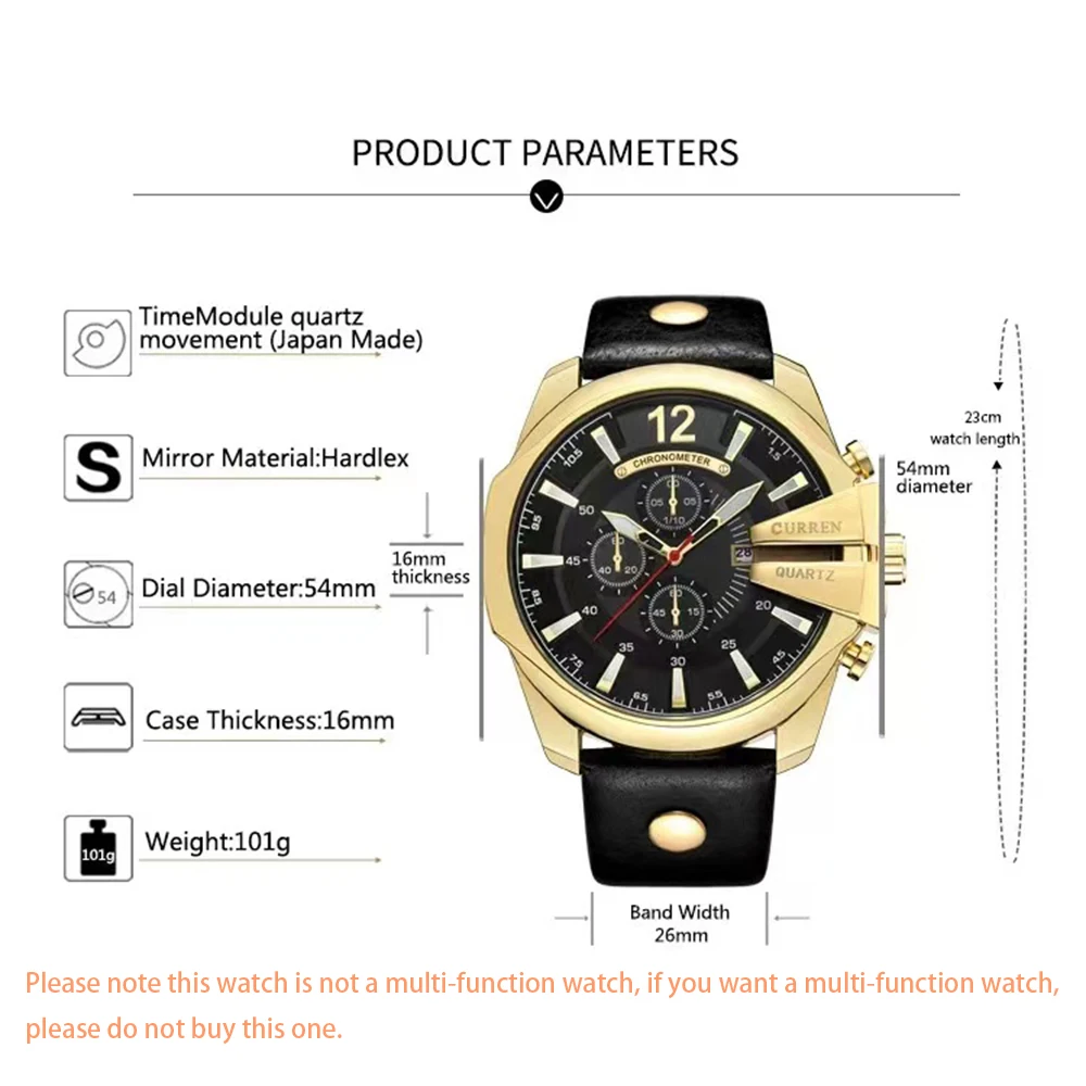 Men Watch Top Brand Men's Quartz Wristwatches Male Calendar Clock Luxury Reloj Hombres Leather Wristwatches with Bracelets Box