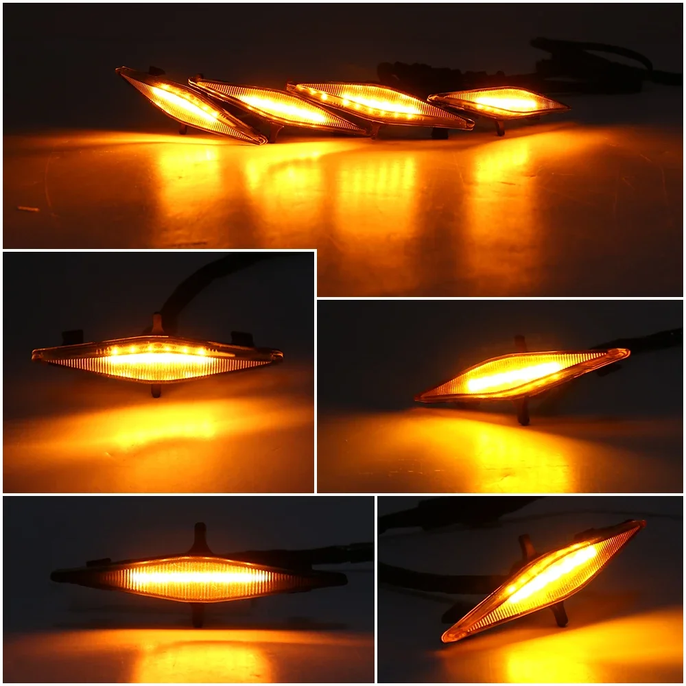رابتور نمط العنبر أضواء عدة LED مصبغة ضوء لتويوتا-4 عداء TRD برو 2014 2015 2016 2017 2018 2019