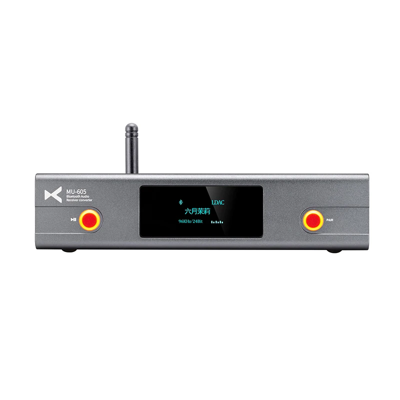 XDUOO MU-605 HD Bluetooth 5.1 Dual DAC Chip Audio Receiver Converter PCM24Bit/96kHz Support SBC AAC aptX aptX LL aptX HD  LDAC