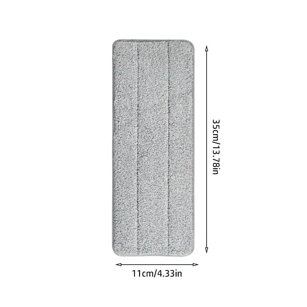 Picture 6: 3PCS Durable Microfiber Flat Mop Replacement Cloth Washable Reusable Mop Refill Removable Mop Accessories