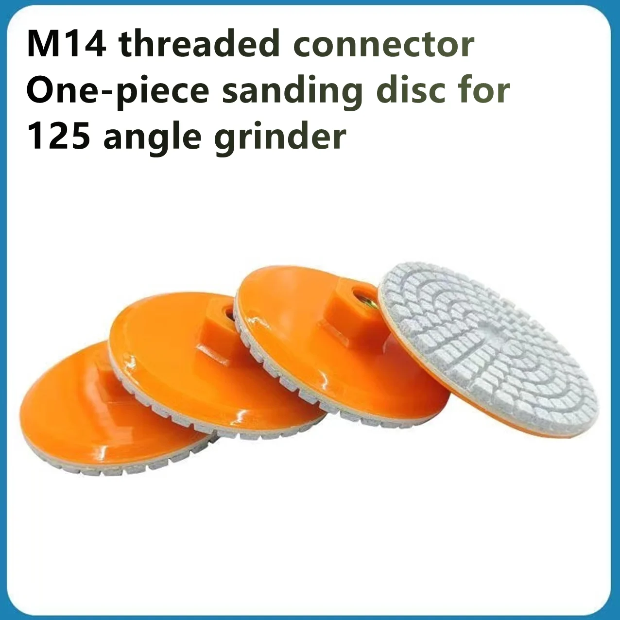 M14 80mm100mm الرملي القرص بلاط التشذيب زاوية طاحونة الجافة تلميع Dics لوحة الصخور حجر الرخام طحن الشطب جلخ أداة