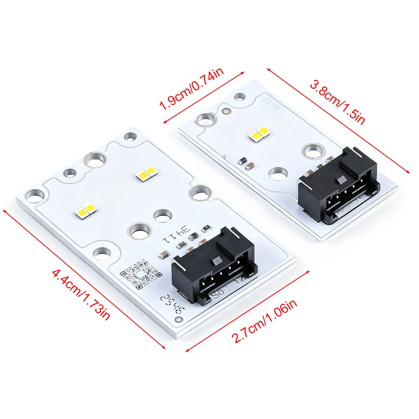 2Pcs LED DRL Board Chip Daytime Running Light Stabilizer for A5 S5 RS5 2013-2017 Replaces 1305715178