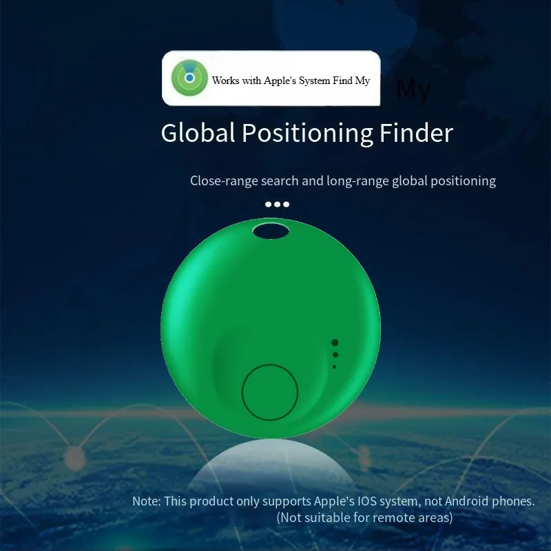 Smart Gps Tracker Mini Tag For Apple ios Find My APP Tag Anti Lost Reminder Device Rated Locator Car Key Pet Kids Elderly Finder