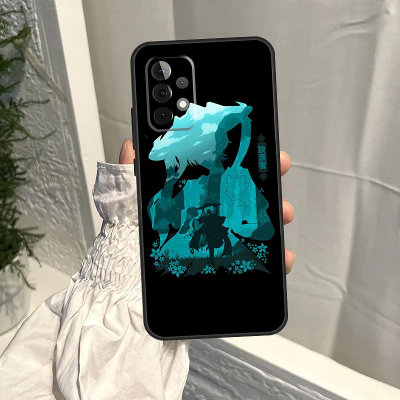 Genshin Impact Wanderer Cover For Samsung Galaxy A54 A34 A53 A73 A52 A72 A13 A23 A33 A51 A71 A12 A22 A32 A42 A50 Case