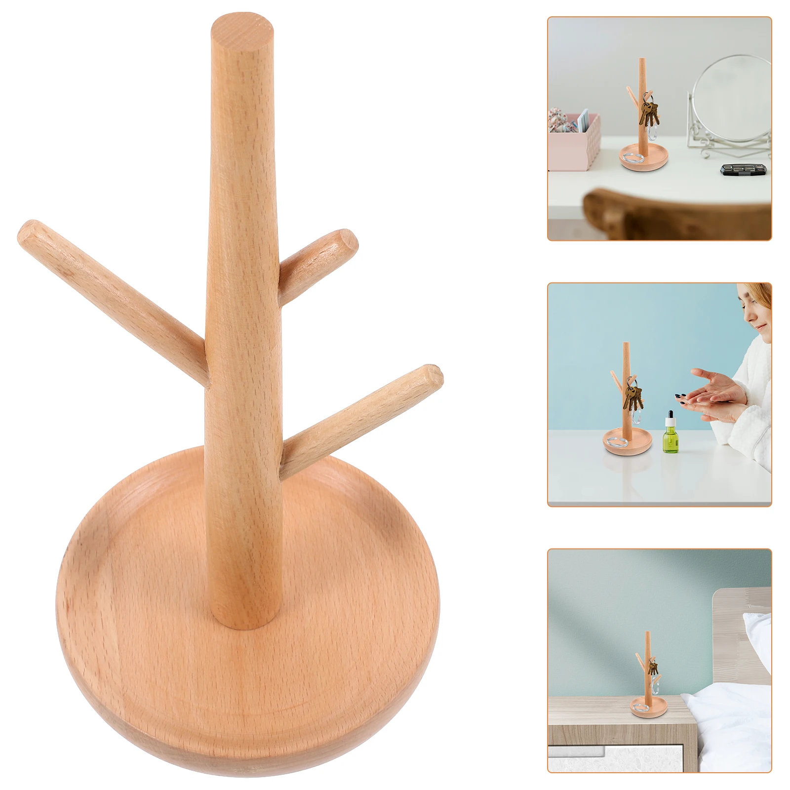 

Watch Storage Rack Jewelry Stand Holder Box Display Wood Stands Compact Displays