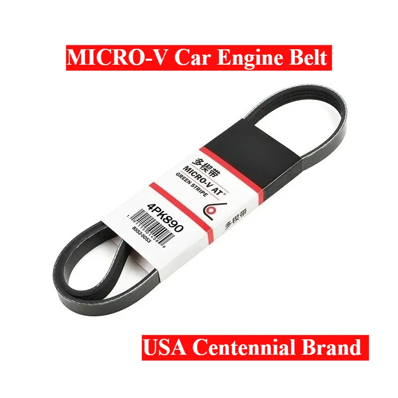 4PK869 4PK870 4PK875 4PK880 4PK885 4PK890 4PK895 4PK900 4PK905 4PK910 4PK914 4PK920 4PK925 USA MICRO-V Car Engine Generator Belt