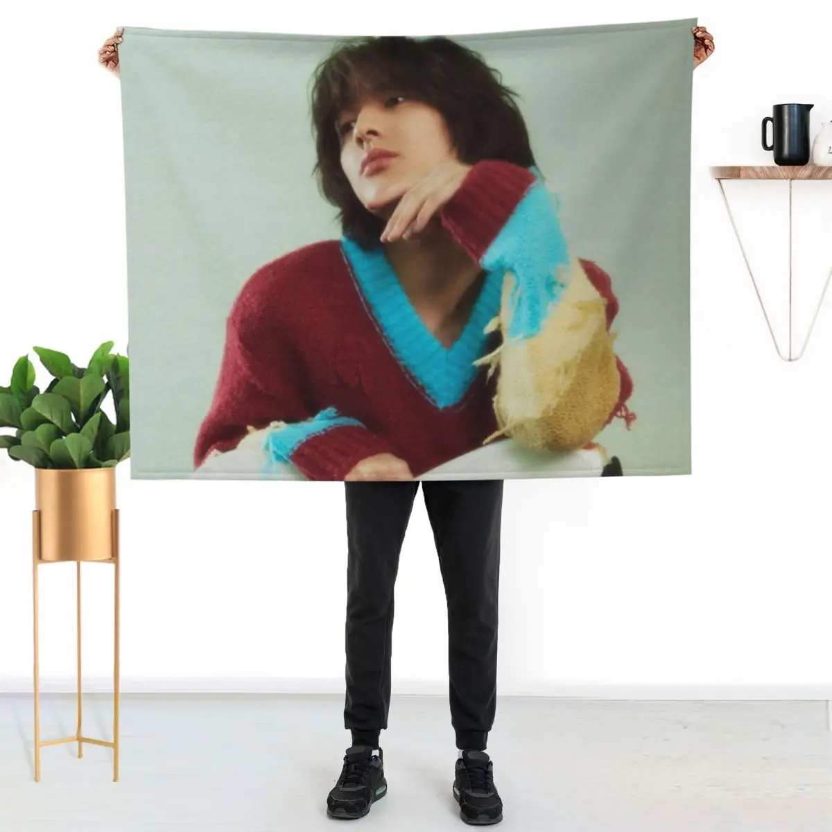 

Xdinary Heroes Jooyeon- Hello, World! Throw Blanket Soft Warm Blanket Gift for Men Women Adults