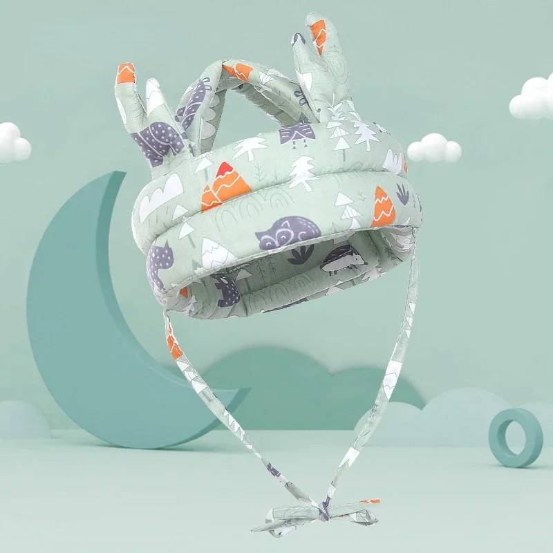 

Шапка против падения для малышей, детская шапка для предотвращения столкновений, детская шапка с защитой от падения, безопасная и дышащая, промытая на все сезоны