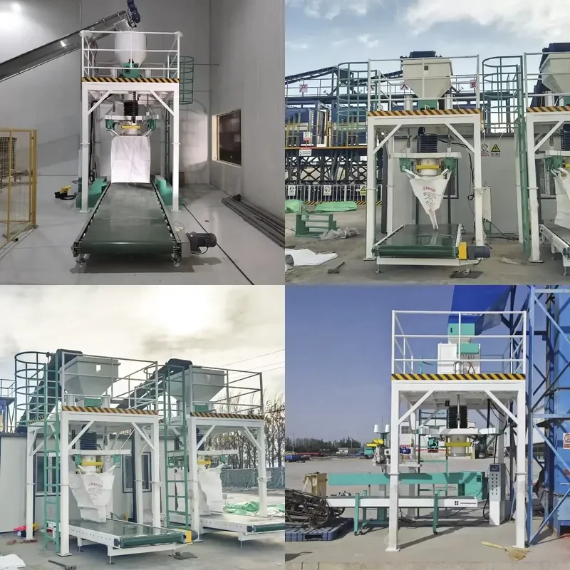 2026 CE 800kg 1000kg Big Bag Weighing Packaging Jumbo Bag FIBC Bulk Bag Filling Packaging Packing Machine