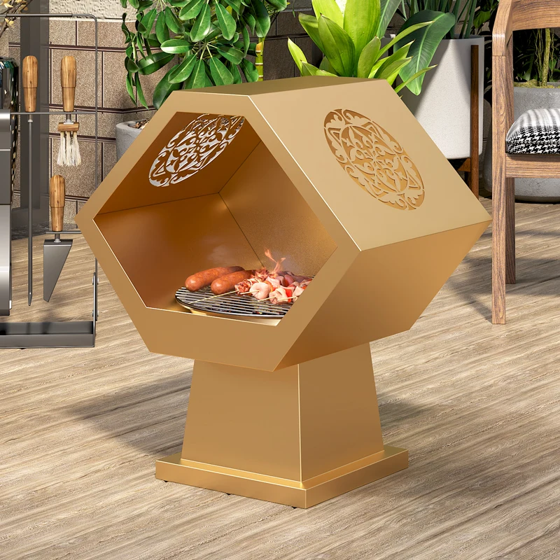 

Indoor Carbon Fire Basin, Carbon Stove, Heating, Outdoor Barbecue Frame, Stove, Charcoal Fire Basin, Barbecue Stove