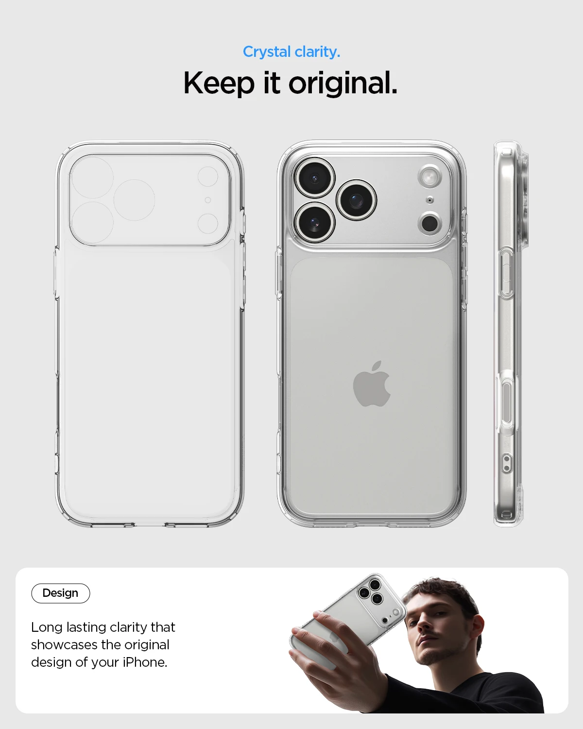 Etui Spigen Ultra Hybrid do iPhone'a 17 Pro Max / 17 Pro / Air / 17 (2025) — zdjęcie produktu 3
