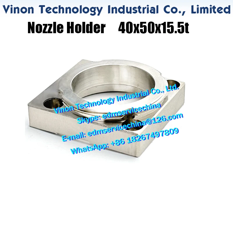 

Chmer используется верхний держатель сопла 40x50x15,5t мм для Chmer CW HW серии, верхняя крышка головки машины для резки проволоки