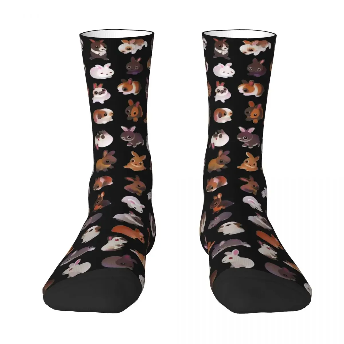 Bunny Day-Chaussettes Harajuku, Chaussettes sulfToutes Saisons, Accessoires pour Cadeau d'anniversaire, Unisexe, Autre Version, Haute Qualité