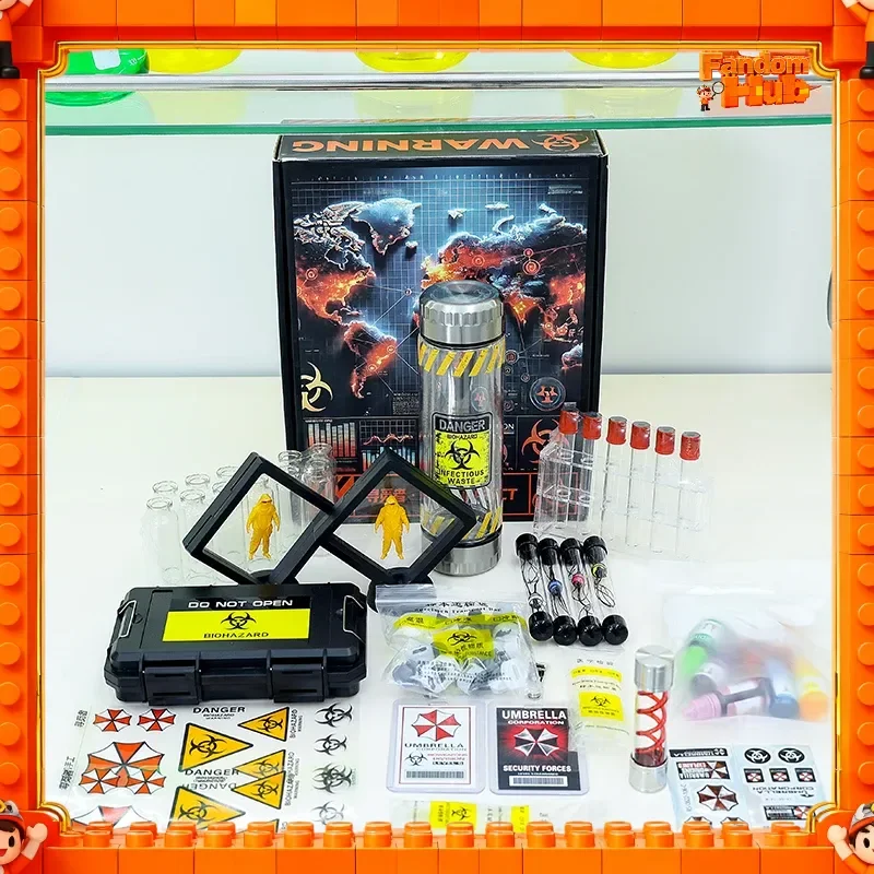 جديد وصول الشر المقيم اليدوية عينة مجموعة الزجاجات: Number.3 Infect سلسلة Diy فيروس أطقم منمذجة Biohazard Merchtoy الهدايا