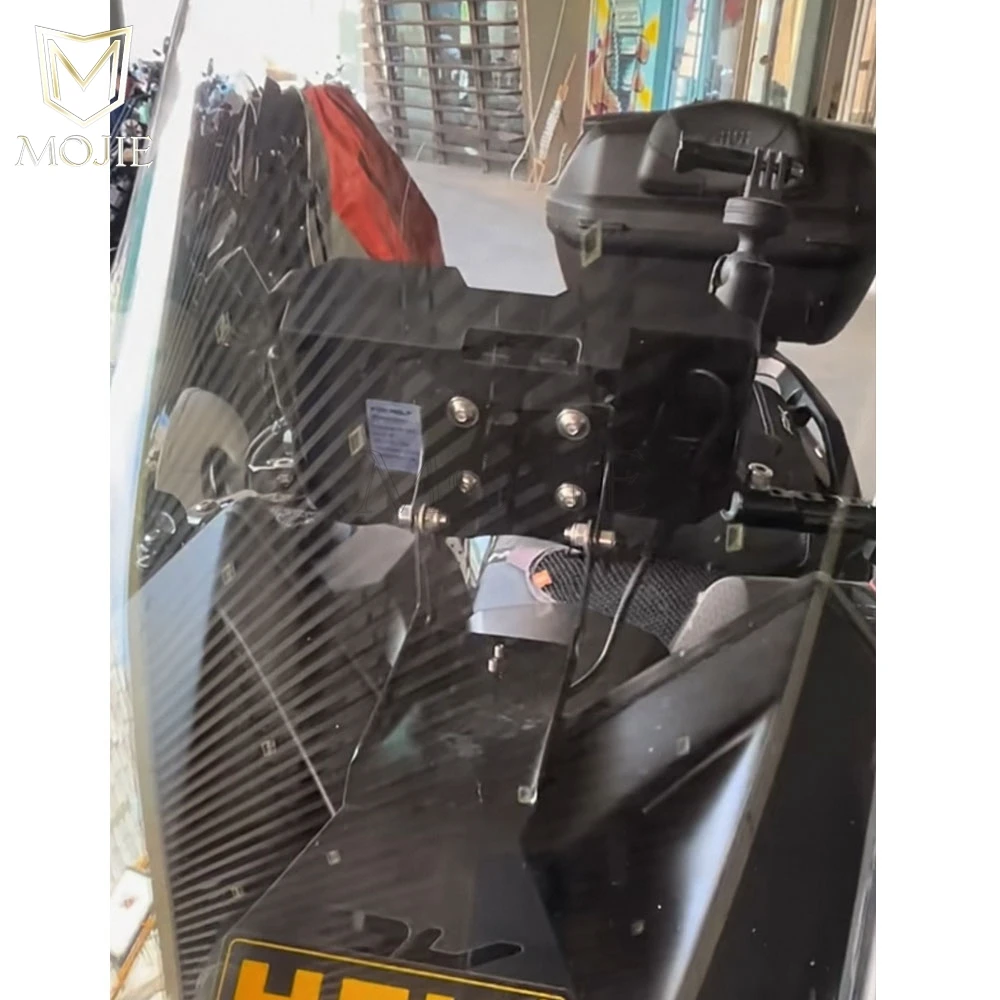 Motorcycle Front Navigation Bracket GPS Mobile Phone Charging For Kymco AK550 AK 550 ak550 2017 2018 2019 2020 2021 2022 Parts