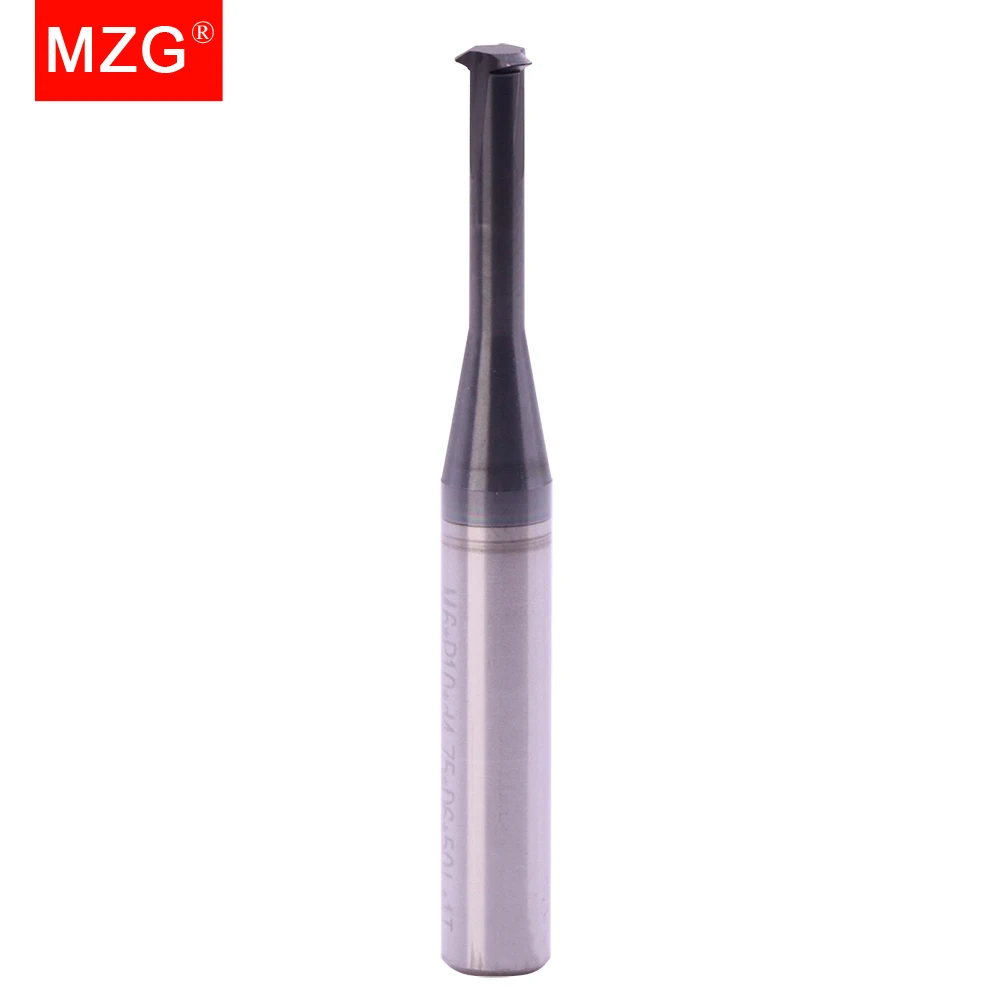 MZG-ISO Metric Thread Pitch, CNC Hard Alloy, Carbide Tool, Tungsten Steel, Machining Milling Cutter, 1T, 3T, FT, 1Pc