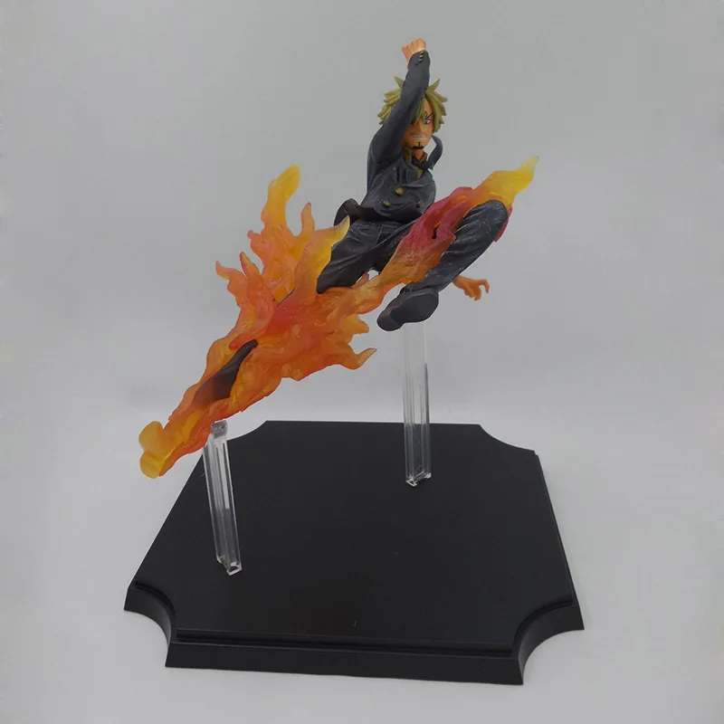 18 センチメートルワンピースバトルバージョン魂テクニックサンジアニメフィギュアモデル像コレクションデスクトップ装飾飾りおもちゃギフト