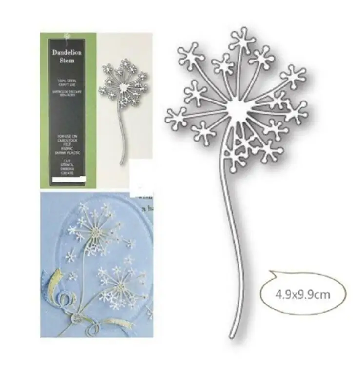 Flower Metal Cutting Dies Stencil Scrapbooking Diy Album Stamp Paper Card Embossing Decor Craft Knife Mould