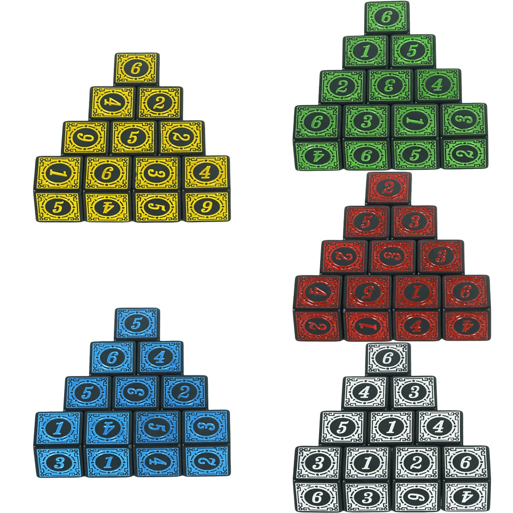 10Psc D6 Digital Di… - image