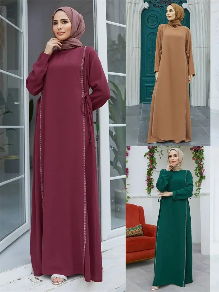 Ramadan Abaya Dubai Islam Muslim Kaftan Modest Dress Prayer Clothes Abayas For Women Kebaya Robe Musulmane Caftan Marocain Femme