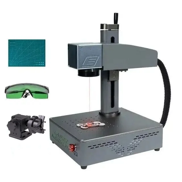 

Best Price DA S4 20W Max Source The Portable Fiber Marking For Metal And Brass Laser Engraving Hine