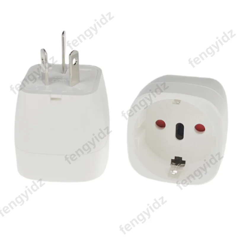 Europe Italy Switzerland EU to AU plug adpater 2 Oblique pins AU socket conversion adapter for New Zealand Australia Netherlands