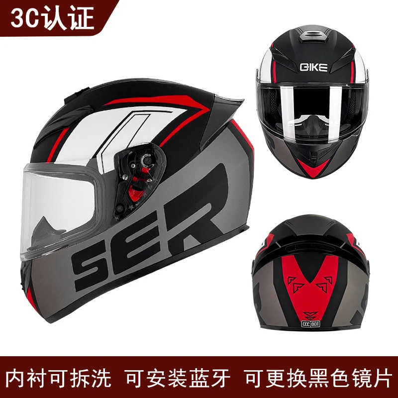Helm sepeda motor retro, empat musim