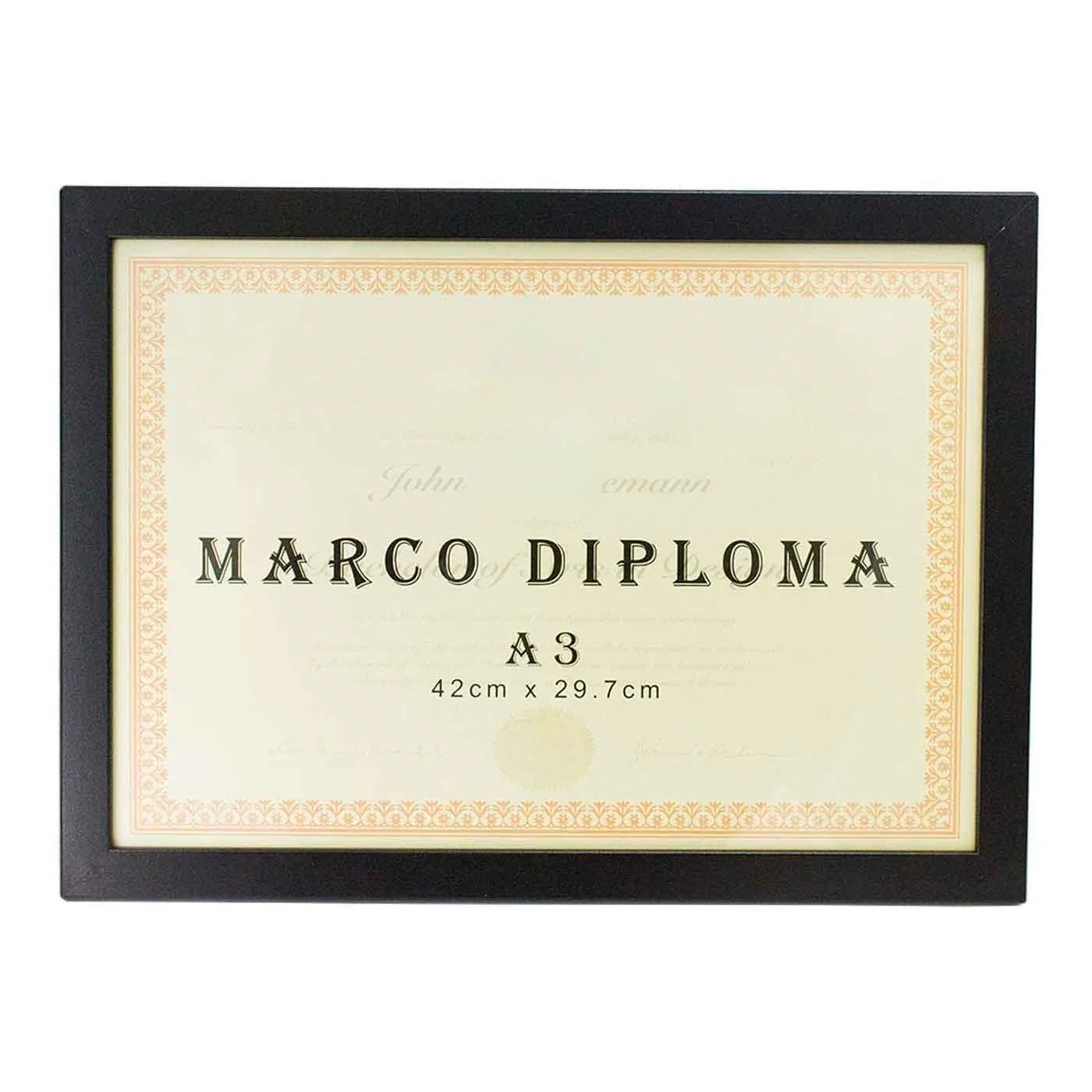 42x29,7 cm black wooden diploma A3 frame photo frame, document, certificate, pa hanging Awards