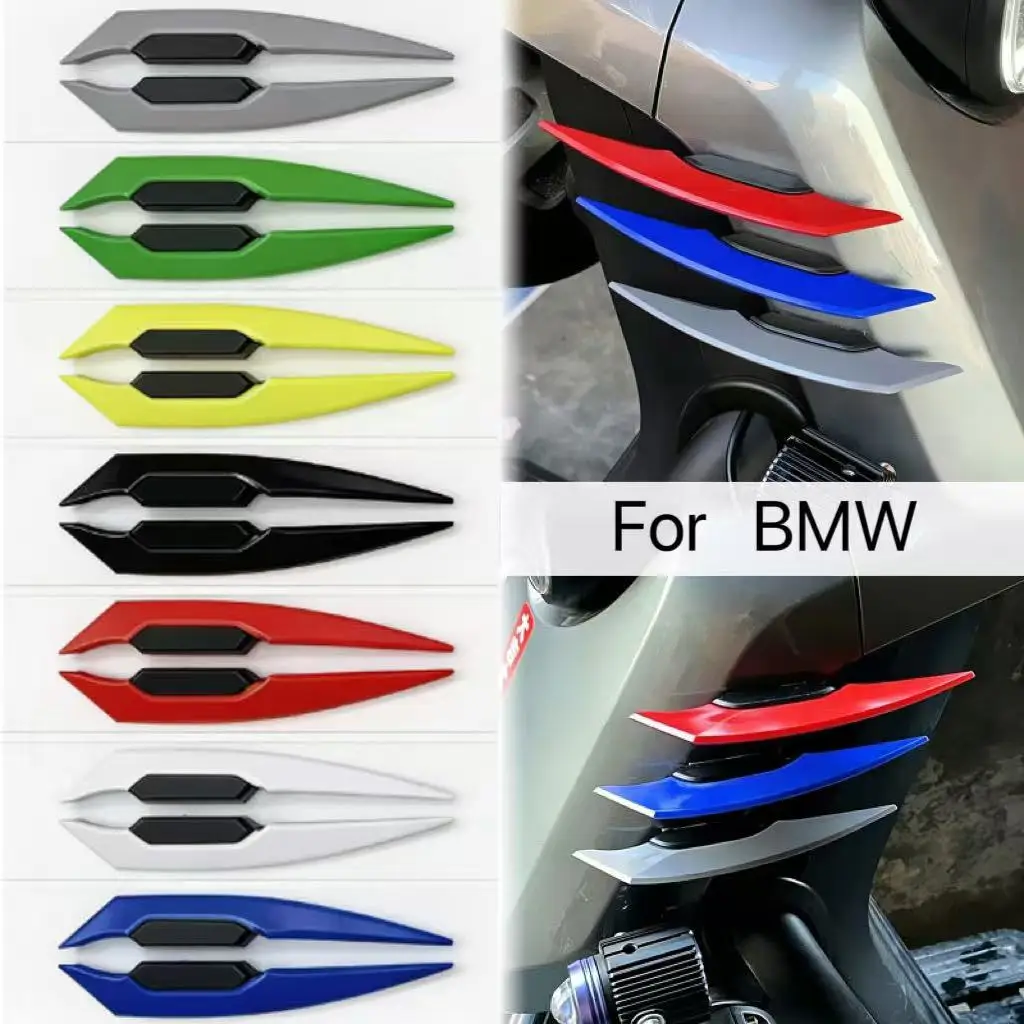 

Motorcycle colored decorative wind blade wing side sticker personalized modification For BMW C400GT C 400GT 400 GT