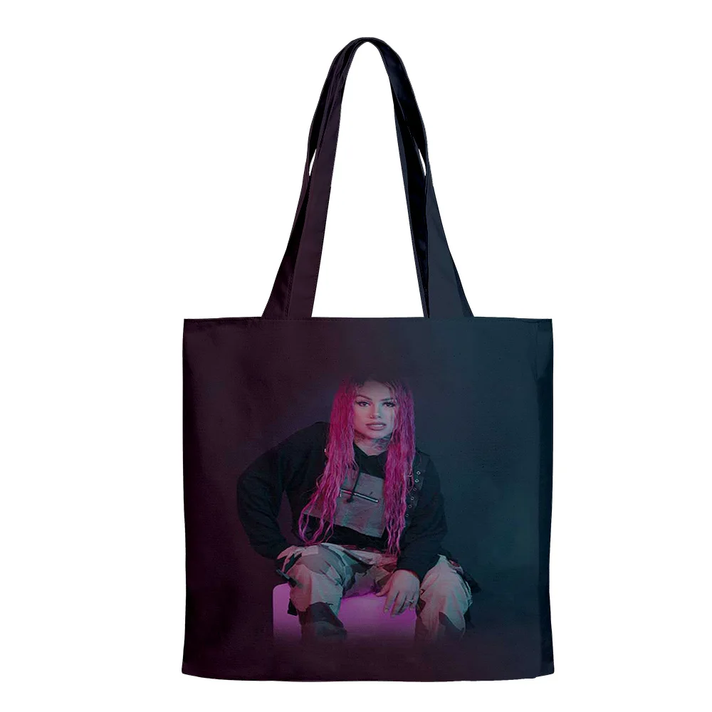 Snow Tha Product Merch Bag Shopping Bags Reusable Shoulder Shopper Bags Casual Handbag