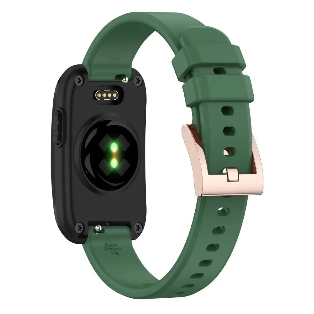 Replacement Silicone Strap Adjustable Comfortable Fitness Tracker Band Strap Watch Band for Garmin CIRQA Smart Band Accessories