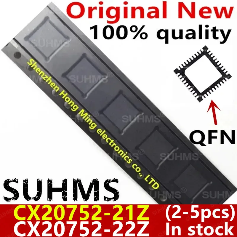 (2-5piece)100% New CX20752-21Z CX20752-22Z CX20752 21Z CX20752 22Z QFN-40