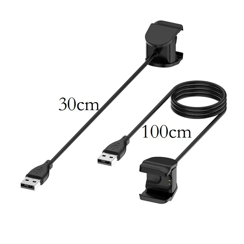 5pcs/lot 1 m USB fast Charging Cable For Xiaomi Mi Band 7/6 /5 smart bracelet Cable Dock Charger Adapter Station Portable