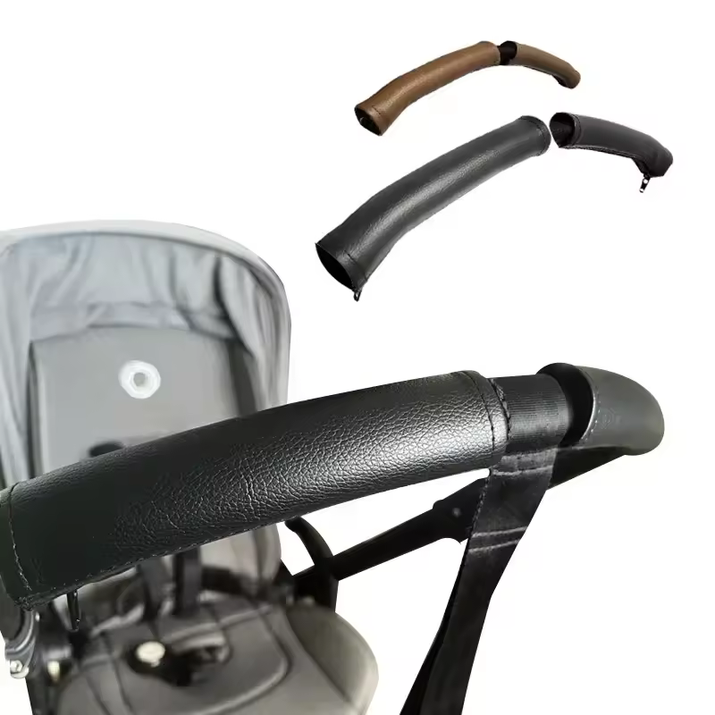כיסוי ידית עגלת מתאים ל-Bugaboo Bee3 Bee5 Bee+ אביזרי עגלת עור PU כיסוי משענת יד מגן נרתיק