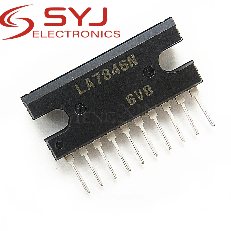 1 peça LA7846N LA7846 ZIP-10