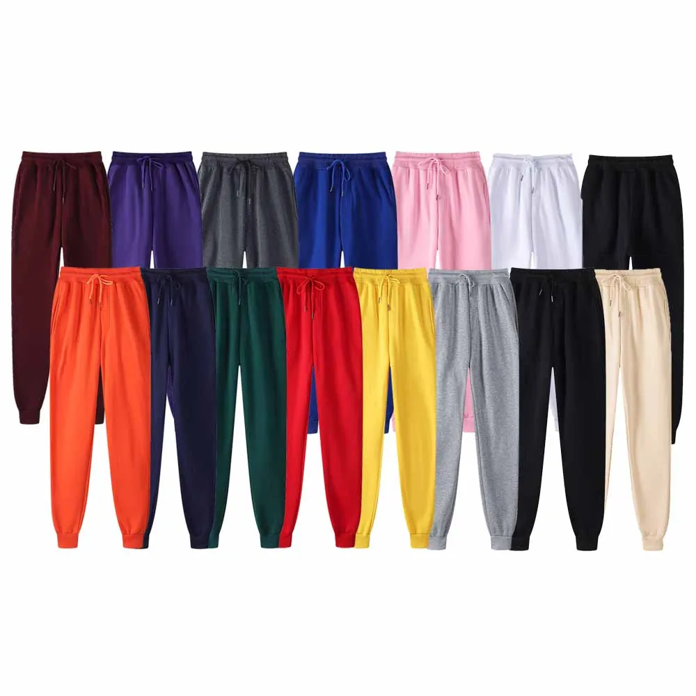 Männer Jogginghose Frühling Herbst Fleece Hosen Sport Lange Hosen Casual Kordelzug Taschen Hosen Oversize Jogginghose Für Männer – Detail 2