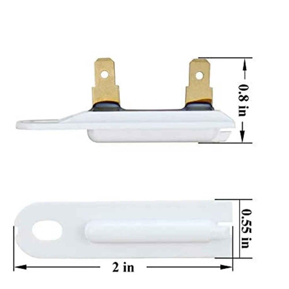 Piezas de fusibles para secador de 20 piezas, para electrodomésticos, lavadora, 3392519, para Whirlpool Kenmore Roper