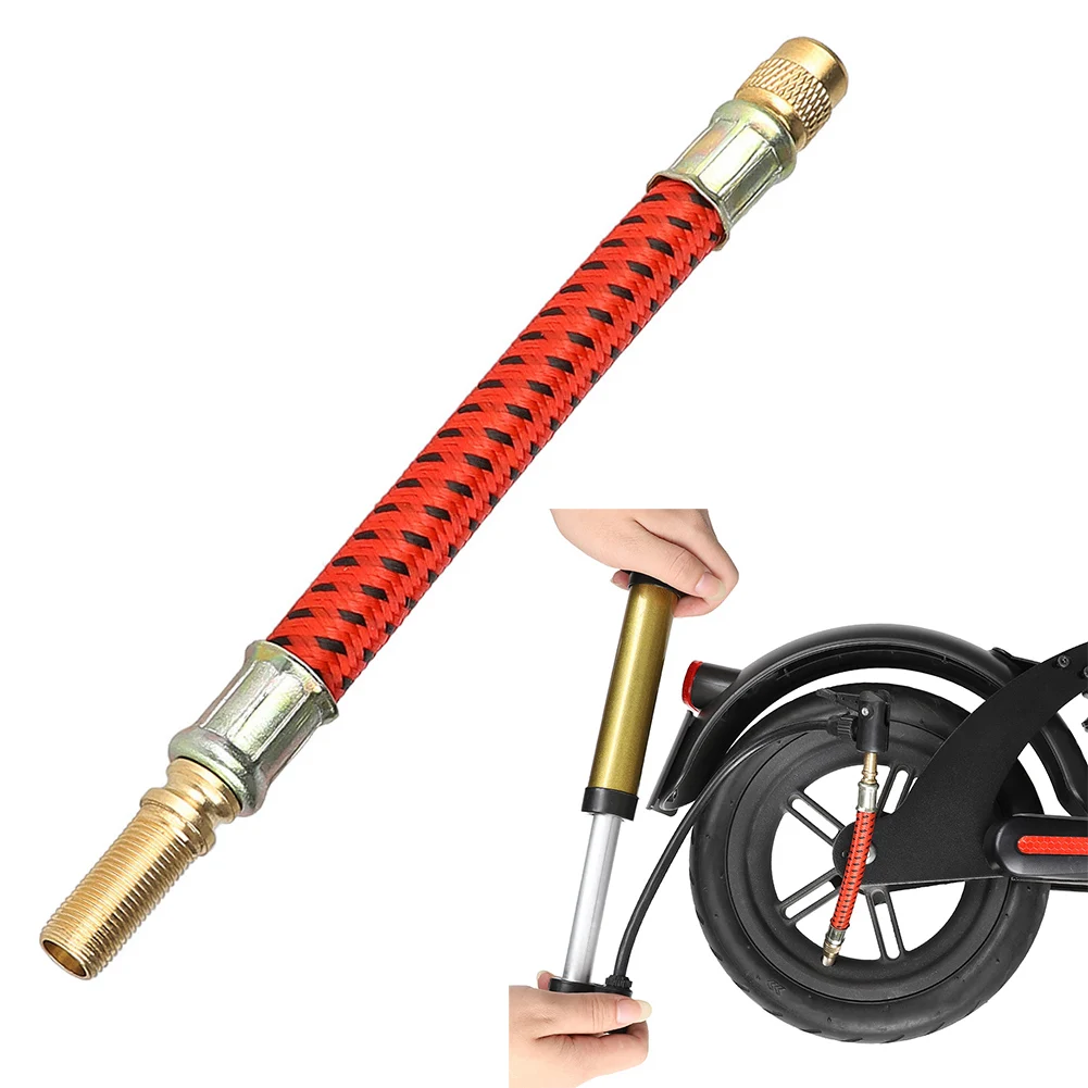 Tyre Extension Valve Adaptor Lightweight Wear-resistant Aluminum Alloy Easy To Install Electric Scooter For M365