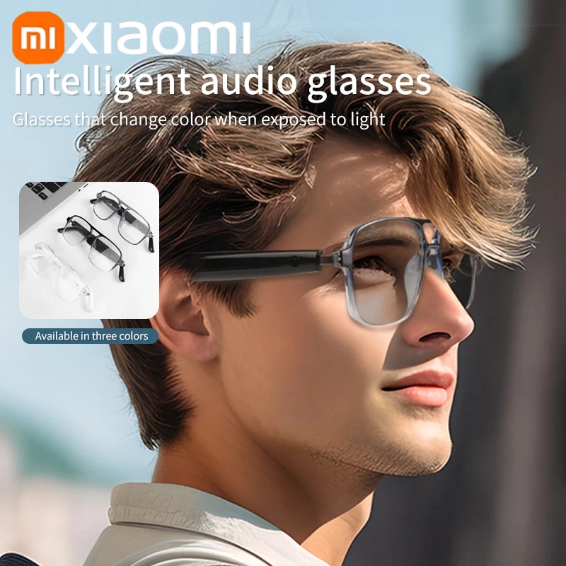 Xiaomi GS10 Smart Audio Brille Drahtlose Bluetooth Brille Für Anti-blau Licht Stimme Assistent Hören Musik Navigation Gläser