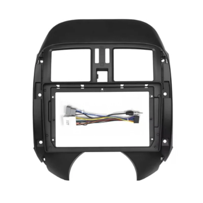 9-inch car navigation panel is used for Nissan sunny 2010-2013 auto parts interior trim panel instrument mounting frame